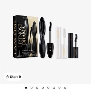 Lancome Hypnose Drama Mascara Set - Black and Gold. NWT
